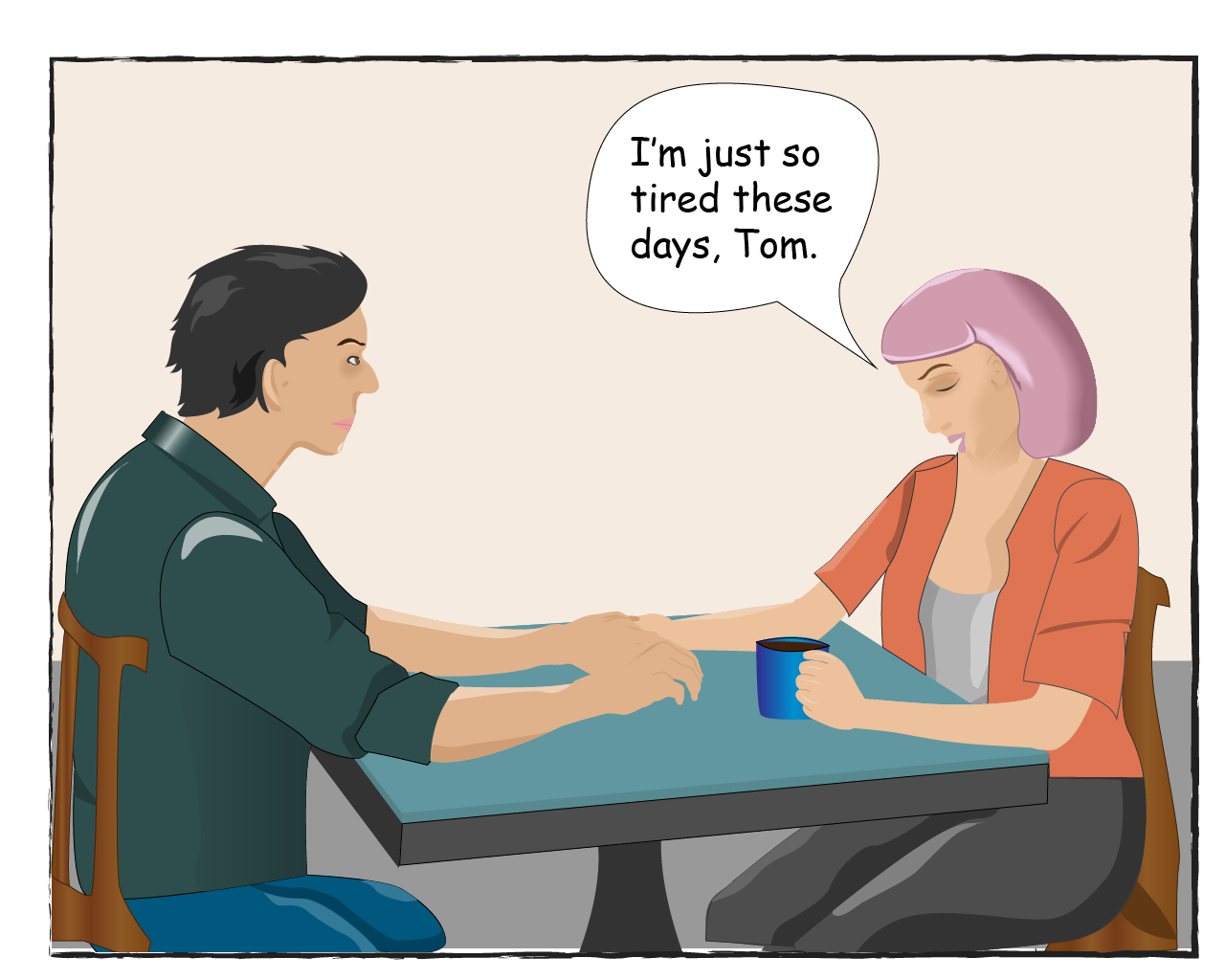 Karina says: I'm just to tired these day, Tom.